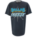 Vintage CHL (Top Dawg) - Dallas Freeze Single Stitch T-Shirt 1992 Large in black