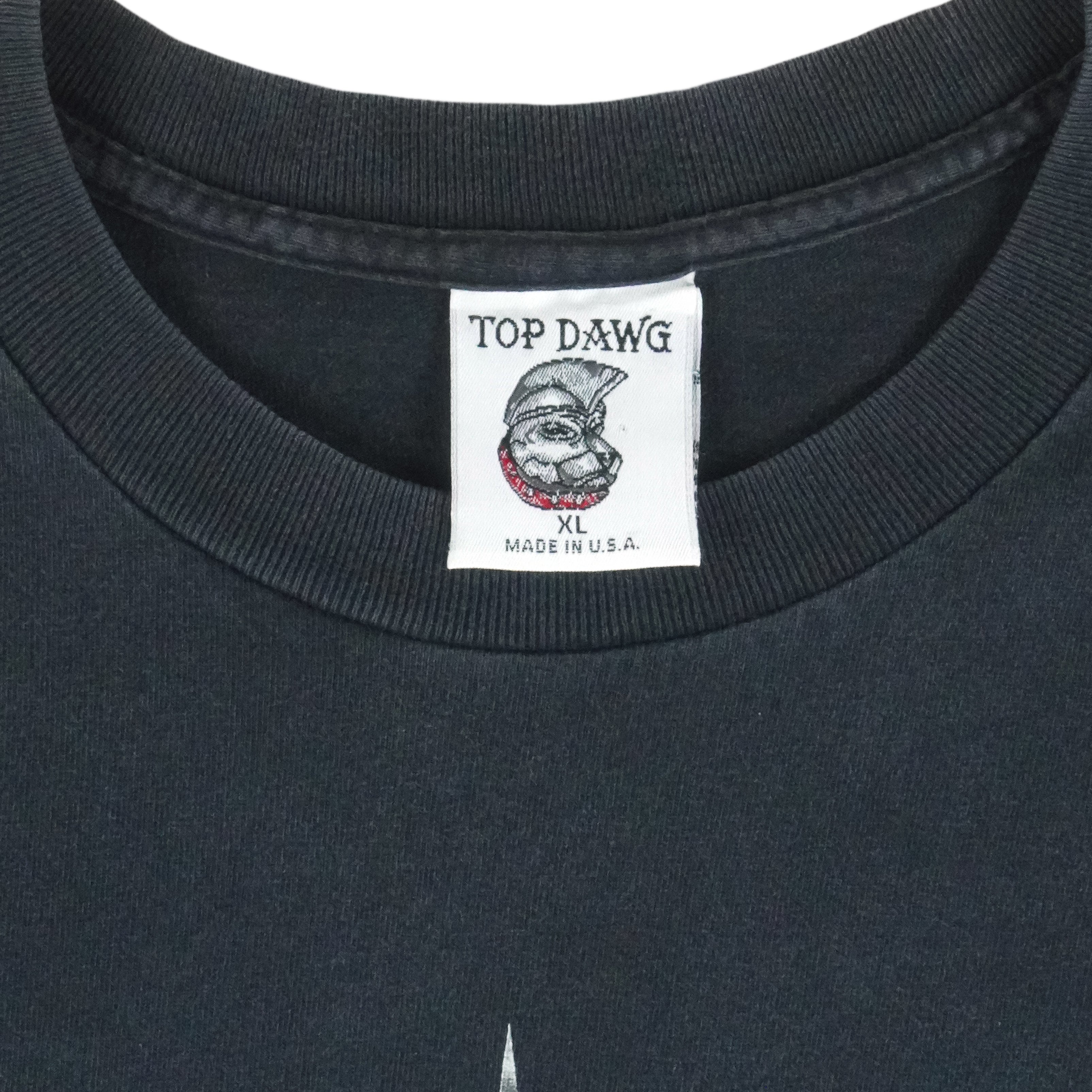 Vintage CHL (Top Dawg) - Dallas Freeze Single Stitch T-Shirt 1992 Large in black