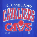 Starter - NBA Cleveland Cavaliers Single Stitch T-Shirt 1990s X-Large Vintage Retro Basketball