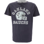 Champion - NFL Oakland Raiders Helmet Single Stitch T-Shirt 1980s X-Large Vintage Retro Football