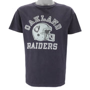 Champion - NFL Oakland Raiders Helmet Single Stitch T-Shirt 1980s X-Large Vintage Retro Football