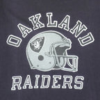 Champion - NFL Oakland Raiders Helmet Single Stitch T-Shirt 1980s X-Large Vintage Retro Football