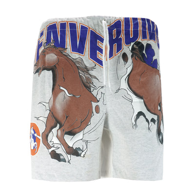 Reworked - Denver Broncos X Front Pages Tee Shorts