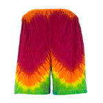 Reworked - HD Screaming Eagle X Tie-Dyed Tee Shorts Vintage Retro