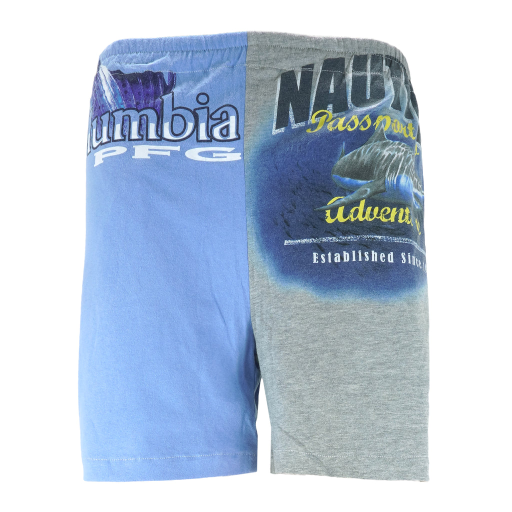 Reworked - Columbia PFG X Nautica Tee Shorts Vintage Retro