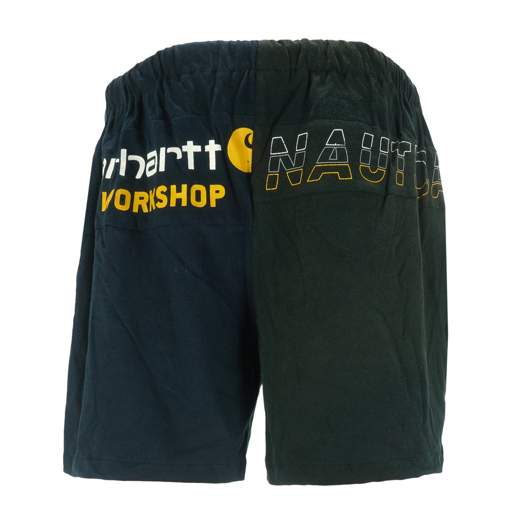 Reworked - Tommy X Nike X Carhartt X Nautica Branded Tee Shorts Vintage Retro