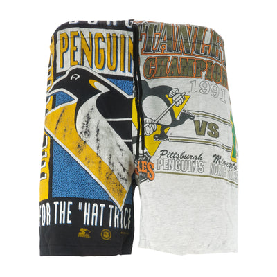 Reworked (NHL) - Pittsburgh Penguins X North Stars Tee Shorts