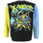 Reworked - X Men Marvel Two Tone Crew Neck Sweatshirt Medium