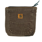 Reworked (Carhartt) - Dark Brown Crossbody Bag Vintage Retro