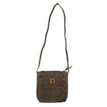 Reworked (Carhartt) - Dark Brown Crossbody Bag Vintage Retro