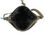 Reworked (Carhartt) - Dark Brown Crossbody Bag Vintage Retro