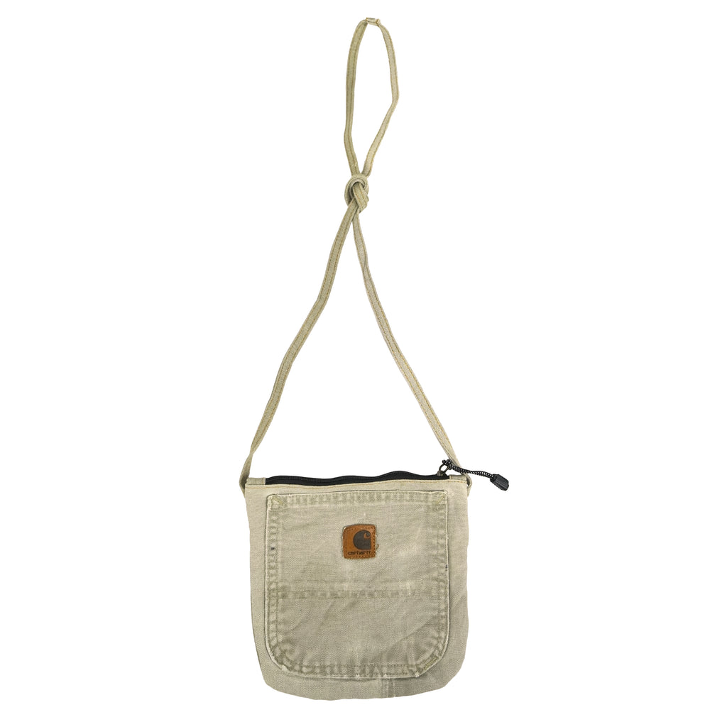 Reworked (Carhartt) - Light Brown Crossbody Bag Vintage Retro