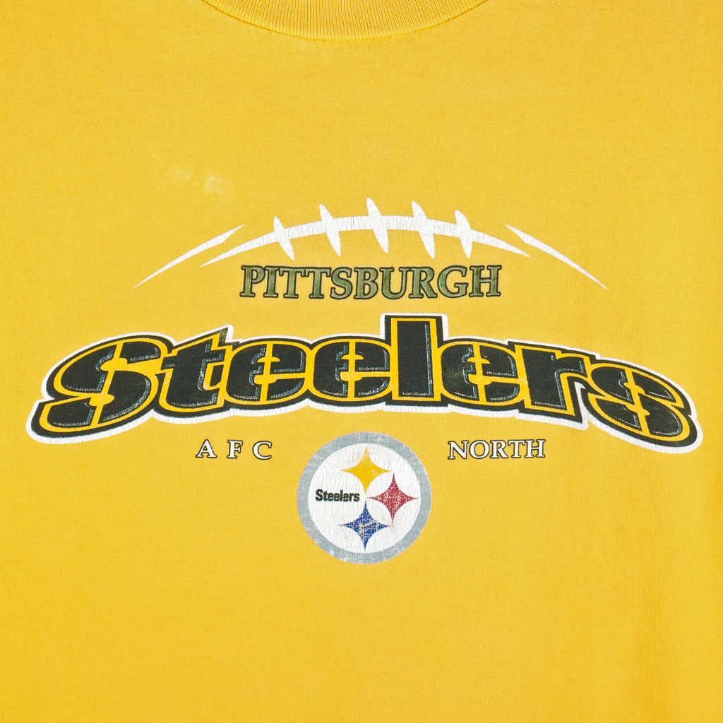 NFL - Pittsburgh Steelers T-Shirt 1990s X-Large Vintage Retro Football