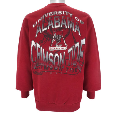 NCAA (Red Oak) - Alabama Crimson Tide Crew Neck Sweatshirt 1990s Large