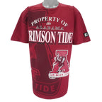 Starter - NCAA Alabama Crimson Tide Single Stitch T-Shirt 1990s Large Vintage Retro College