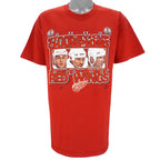 NHL (Gildan) - Detroit Red Wings Stanley Cup Champions T-Shirt 2002 Large Vintage Retro Hockey