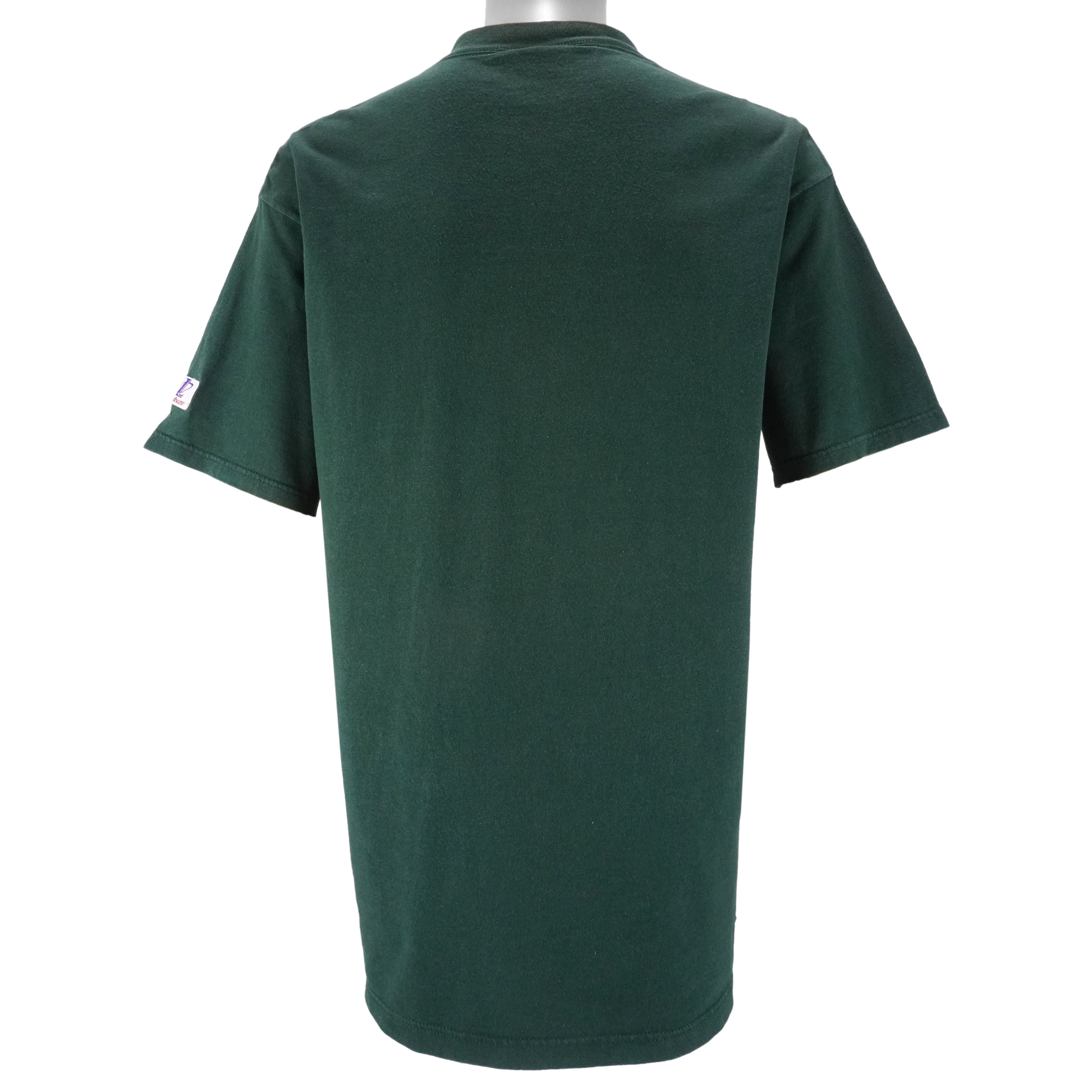 NFL (Logo Athletic) - New York Jets Embroidered T-Shirt 1990s Large Vintage Retro Football