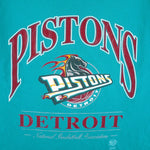 NBA (Lee) - Detroit Pistons T-Shirt 1990s X-Large Vintage Retro Basketball