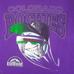 MLB (Artex) - Colorado Rockies Breakout T-Shirt 1994 Large Vintage Retro Baseball