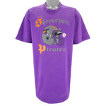 CFL (Fruit Of The Loom) - Shreveport Pirates Helmet T-Shirt 1990s X-Large