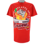 MLB (Signal) - Atlanta Braves Fulton County Stadium T-Shirt 1992 Large