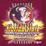 NCAA (Native Sun) - Florida State Seminoles Single Stitch T-Shirt 1990s X-Large Vintage Retro College