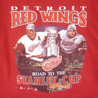 NHL (Sport Attack) - Detroit Red Wings Stanley Cup T-Shirt 1997 Large Vintage Retro Hockey