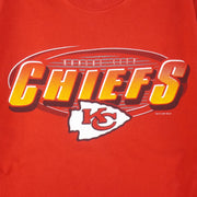 NFL (Fruit Of The Loom) - Kansas City Chiefs Single Stitch T-Shirt 1997 X-Large Vintage Retro Football