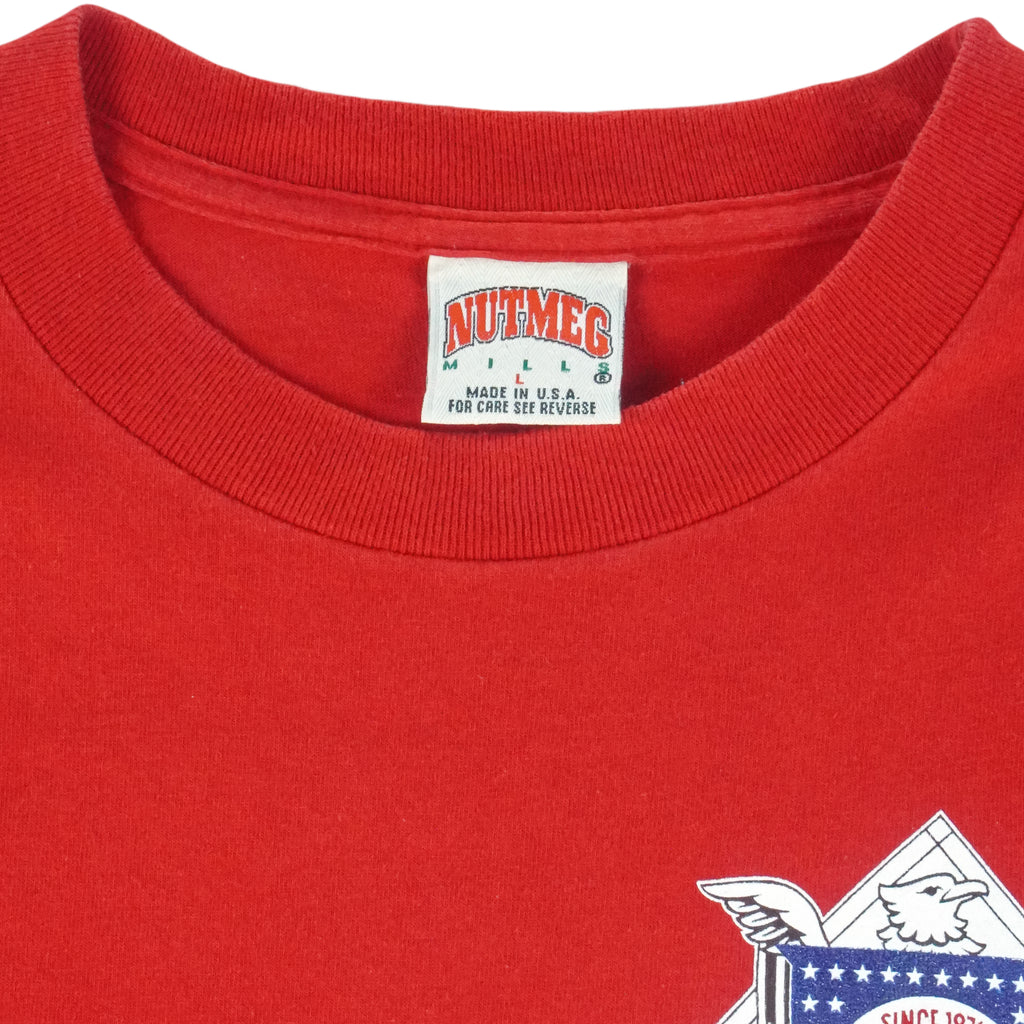 MLB (Nutmeg) - St. Louis Cardinals Single Stitch T-Shirt 1990s Large Vintage Retro Baseball