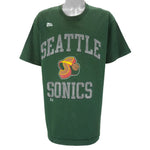 NBA (Pro Player) - Seattle SuperSonics Single Stitch T-Shirt 1990s X-Large