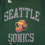 NBA (Pro Player) - Seattle SuperSonics Single Stitch T-Shirt 1990s X-Large Vintage Retro Basketball