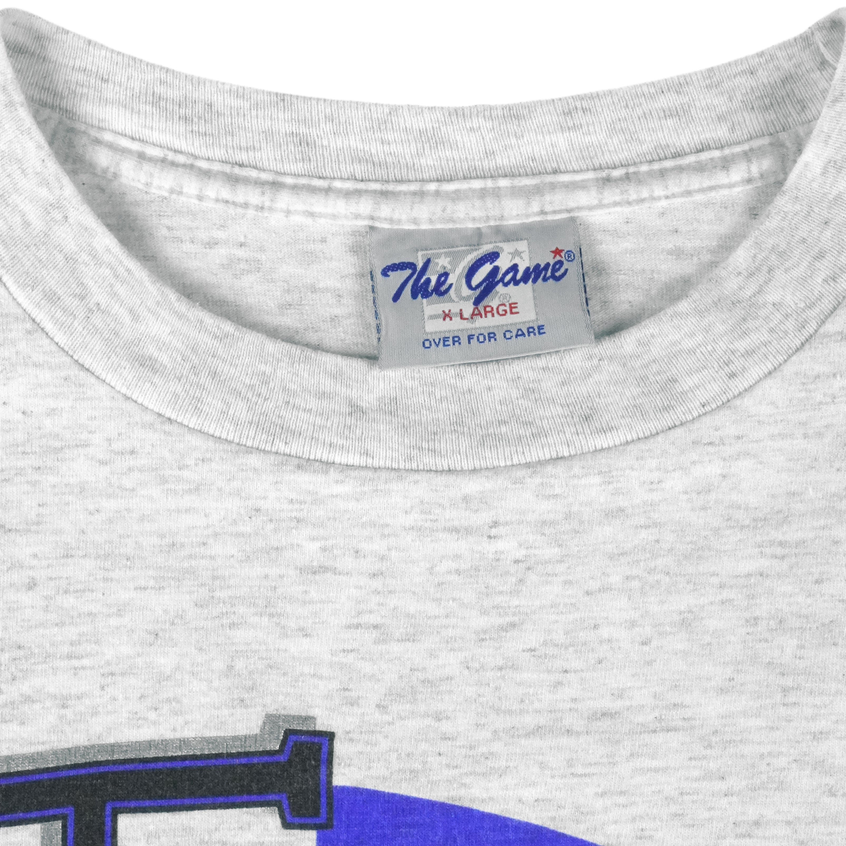 NFL (The Game) - Carolina Panthers Single Stitch T-Shirt 1993 X-Large Vintage Retro Football