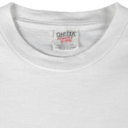 Vintage (Oneita) - North Dakota Farming Animal Print T-Shirt 1990s X-Large Vintage Retro