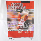 NHL (Permission) - Detroit Red Wings Stanley Cup Champs T-Shirt 1997 Large Vintage Retro Hockey