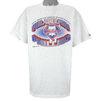 MLB (Trench) - Philadelphia Phillies Single Stitch T-Shirt 1993 X-Large Vintage Retro Baseball