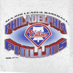 MLB (Trench) - Philadelphia Phillies Single Stitch T-Shirt 1993 X-Large Vintage Retro Baseball