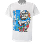 Vintage NCAA - University of Georgetown Hoyas Basketball T-Shirt 1990s Medium in white