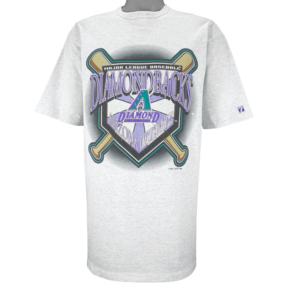 MLB (Logo 7) - Arizona Diamondbacks Single Stitch T-Shirt 1995 X-Large Vintage Retro Baseball