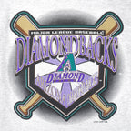 MLB (Logo 7) - Arizona Diamondbacks Single Stitch T-Shirt 1995 X-Large Vintage Retro Baseball