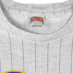 NBA (Nutmeg) - Utah Jazz Single Stitch T-Shirt 1990s X-Large Vintage Retro Basketball