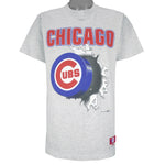 MLB (Nutmeg) - Chicago Cubs Breakout Single Stitch T-Shirt 1990s Large
