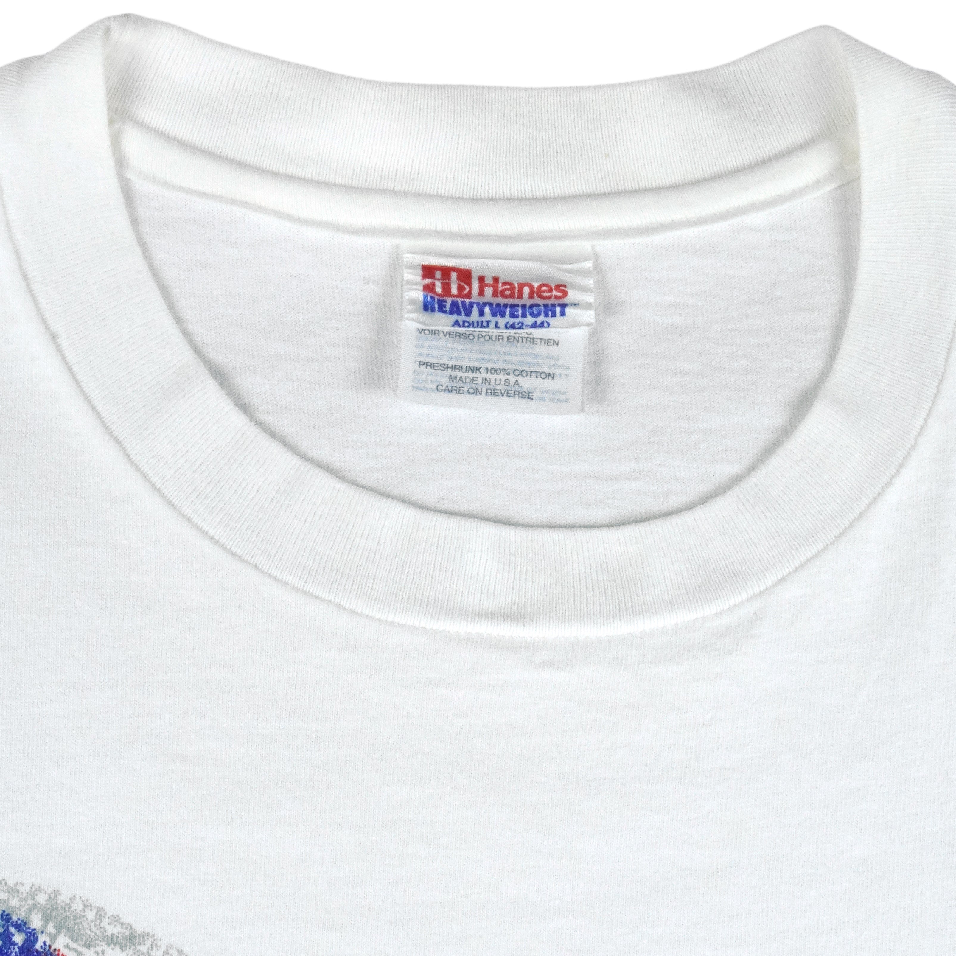 Vintage (Hanes) - Atlanta Olympic Big USA Flag Single Stitch T-Shirt 1996 Large Vintage Retro