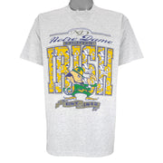 NCAA (TNT) - Notre Dame Fighting Irish Single Stitch T-Shirt 1990s X-Large Vintage Retro College