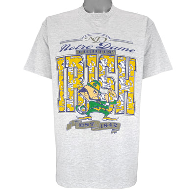 NCAA (TNT) - Notre Dame Fighting Irish Single Stitch T-Shirt 1990s X-Large