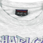 NBA (Magic Johnson T's) - Charlotte Hornets T-Shirt 1990s X-Large Vintage Retro Basketball
