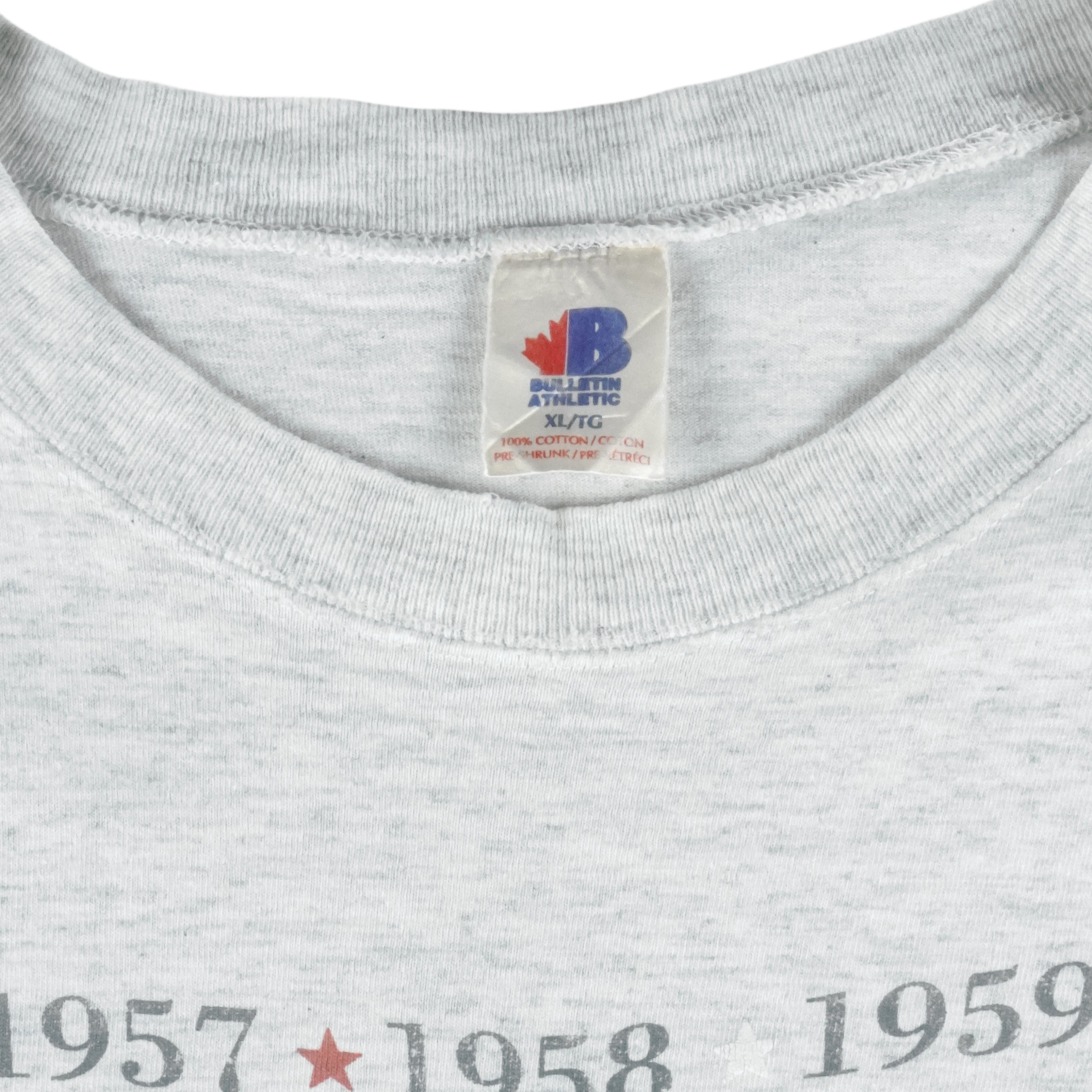 NHL (Bulletin Athletic) - Montreal Canadiens Stanley Cup Champions T-Shirt 1993 X-Large Vintage Retro Hockey