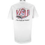 Budweiser (Hanes) - When The Load Gets Tough Single Stitch T-Shirt 1990s X-Large Vintage Retro