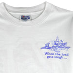 Budweiser (Hanes) - When The Load Gets Tough Single Stitch T-Shirt 1990s X-Large Vintage Retro