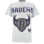 NFL (True Fan) - Baltimore Ravens T-Shirt 1996 Medium