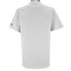 MLB (Nutmeg) - Chicago Cubs Embroidered T-Shirt 1991 Large Vintage Retro Baseball